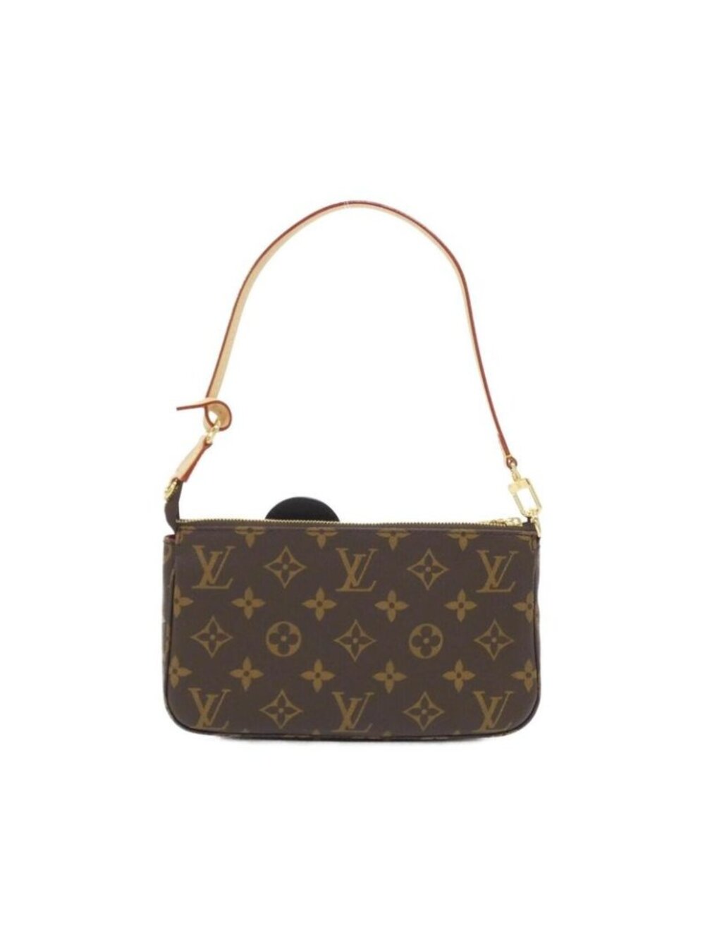 Louis Vuitton Monogram Pochette Pouch Brown Marron - Picture 2 of 6